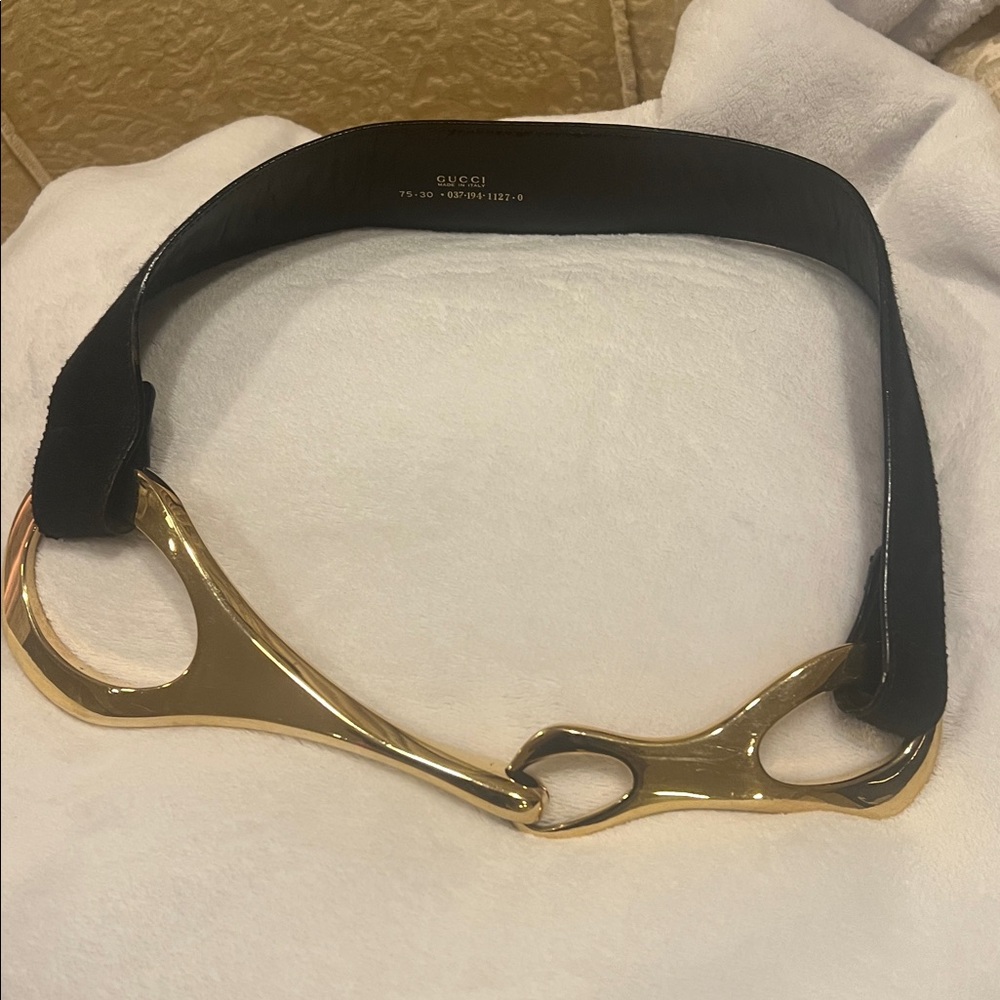 Vintage Gucci F/W 1996 pony hair belt - Picture 5 of 6